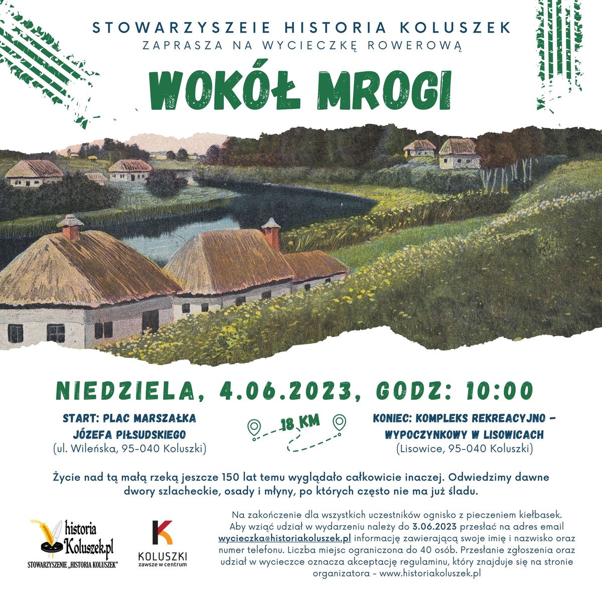 Wycieczka rowerowa „Wokół Mrogi”