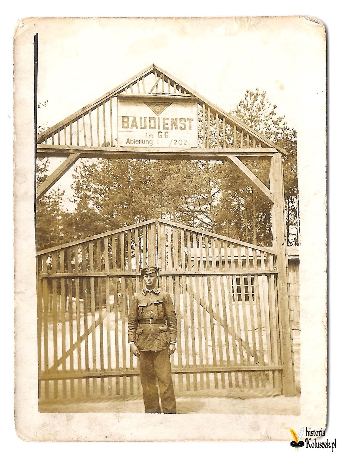 Baudienst im G.G. Abteilung 1/202