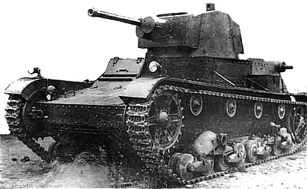 Czołg lekki 7 TP jw - w 1 bczl było ich 49 szt. (fot. wikipedia.org)