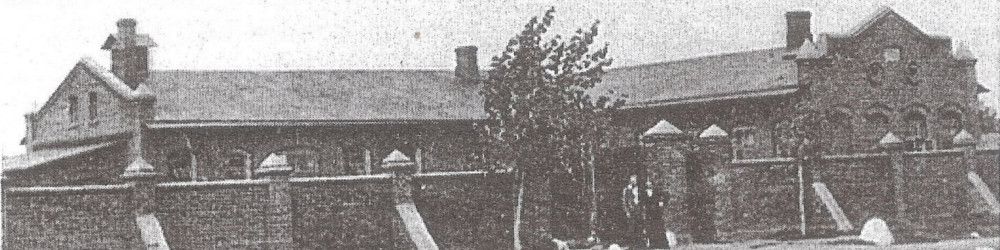 Budynek rzeźni miejskiej przy ul. Hallera - 1938 r.