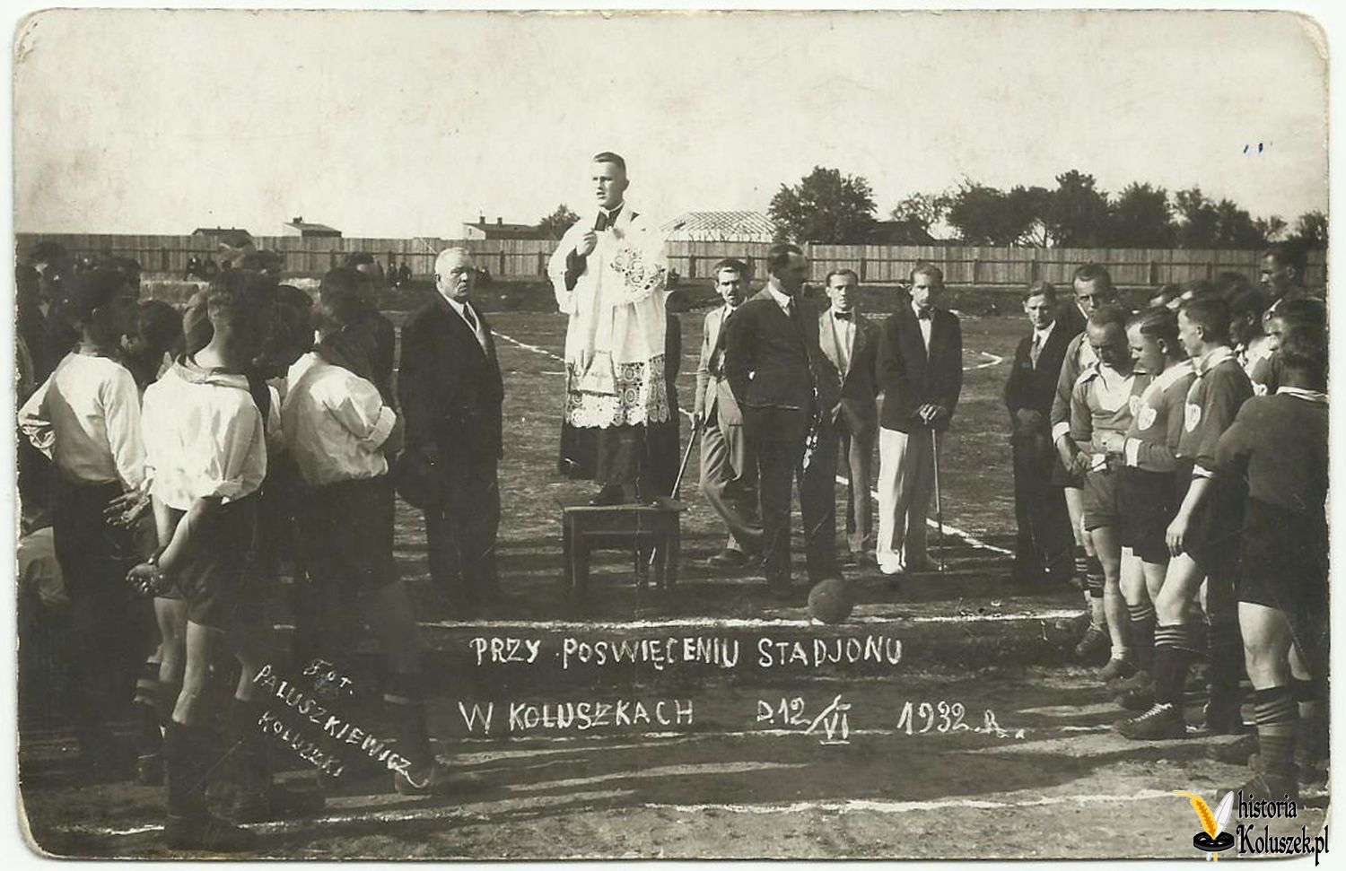 Poświęcenie stadionu w Koluszkach – 12 czerwca 1932 r.